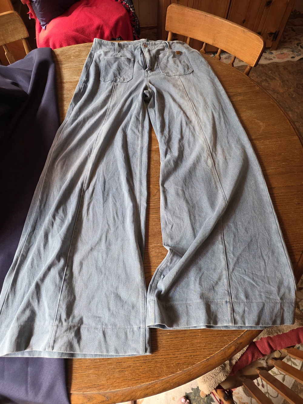 HALARA Flex High Waisted Casual Wide Leg Jeans